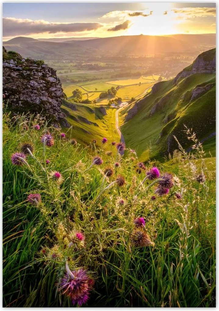 Poszterek 70x100 Gyönyörű tájkép Kilátás