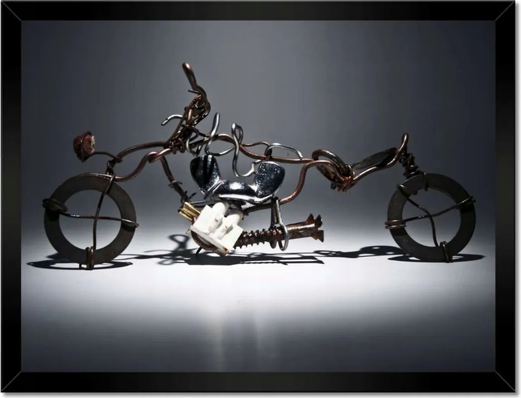 Poszterek keretben 40x30 Harley Diy