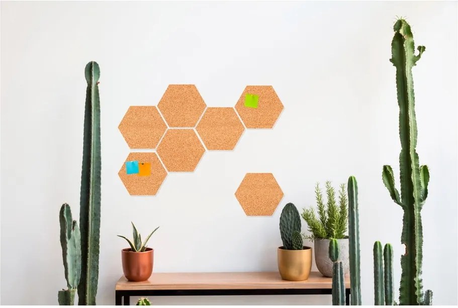 Geometric dekorációs parafatábla - Really Nice Things