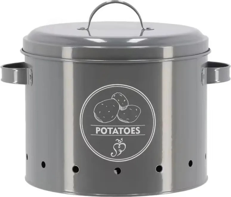 Burgonyatartó acél doboz Secret Du Potager – Esschert Design