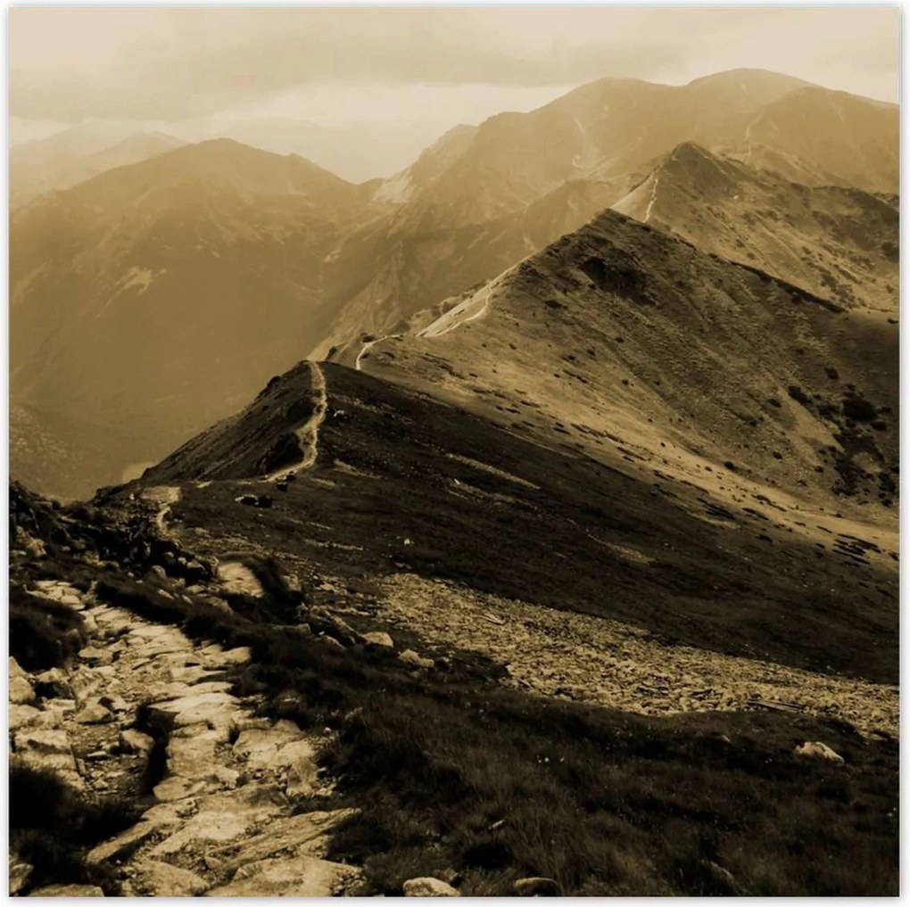 Poszterek 140x140 Tátra Lengyel hegyek Kilátás