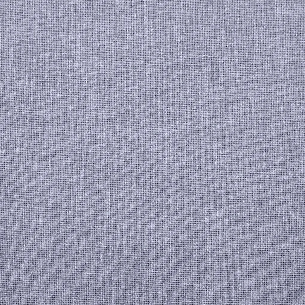 világosszürke 3 személyes szövet kanapé