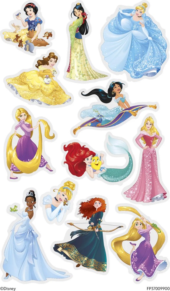 Disney Hercegnők Magic tetkó 12 db-os