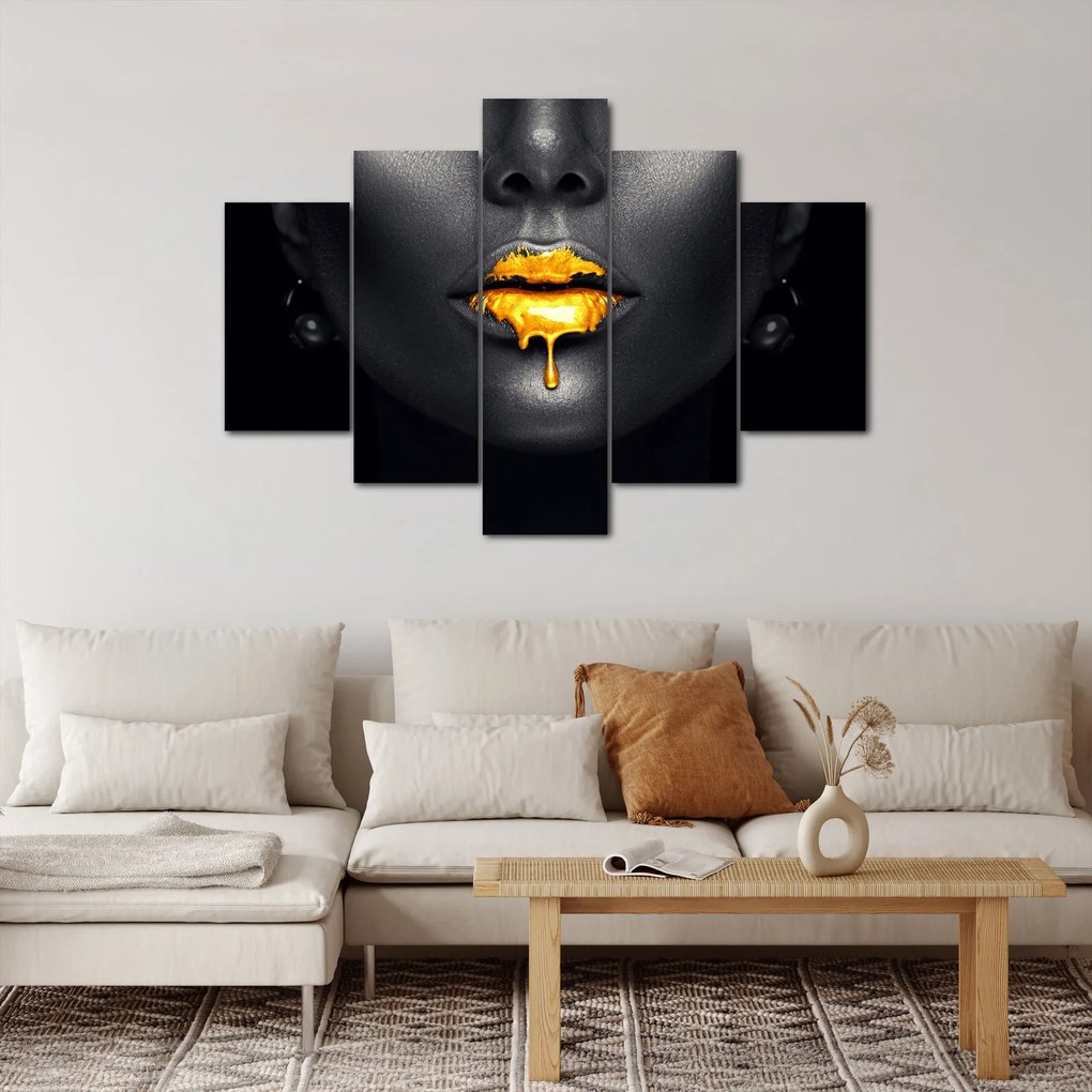 Kép - Női ajkak (150x105 cm)