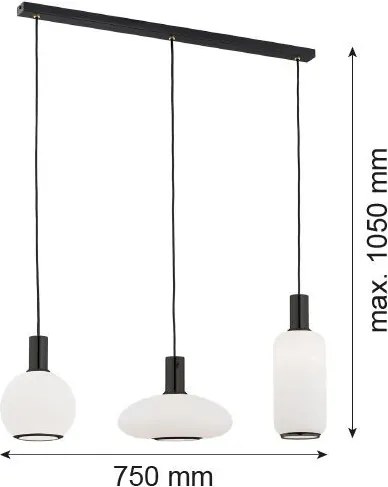 Argon SAGUNTO 6324 Függőlámpa 3x15W/E27 IP20