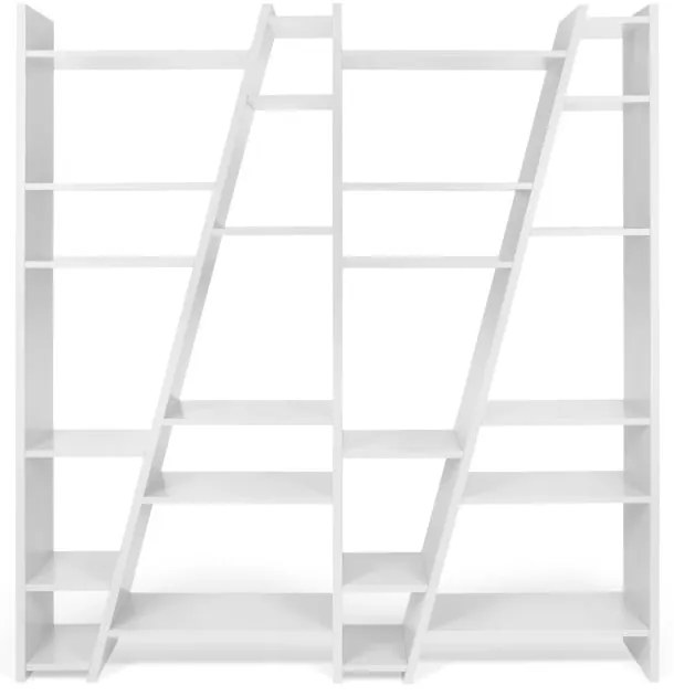 Delta matt fehér könyvespolc - TemaHome