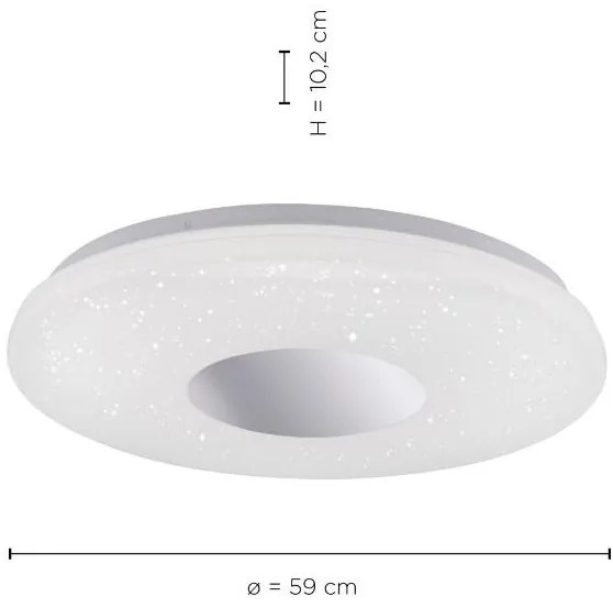 Leuchten Direkt 14822-17 - LED Lámpa érzékelővel LAVINIA LED/40W/230V IP44