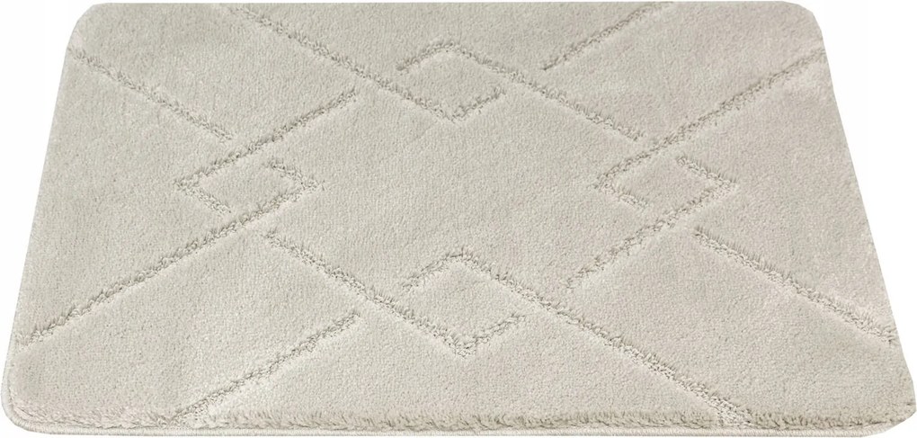 Fürdőszobaszőnyeg Csúszásgátló Kasmír Szürke Bézs Moreno 60x100 cm