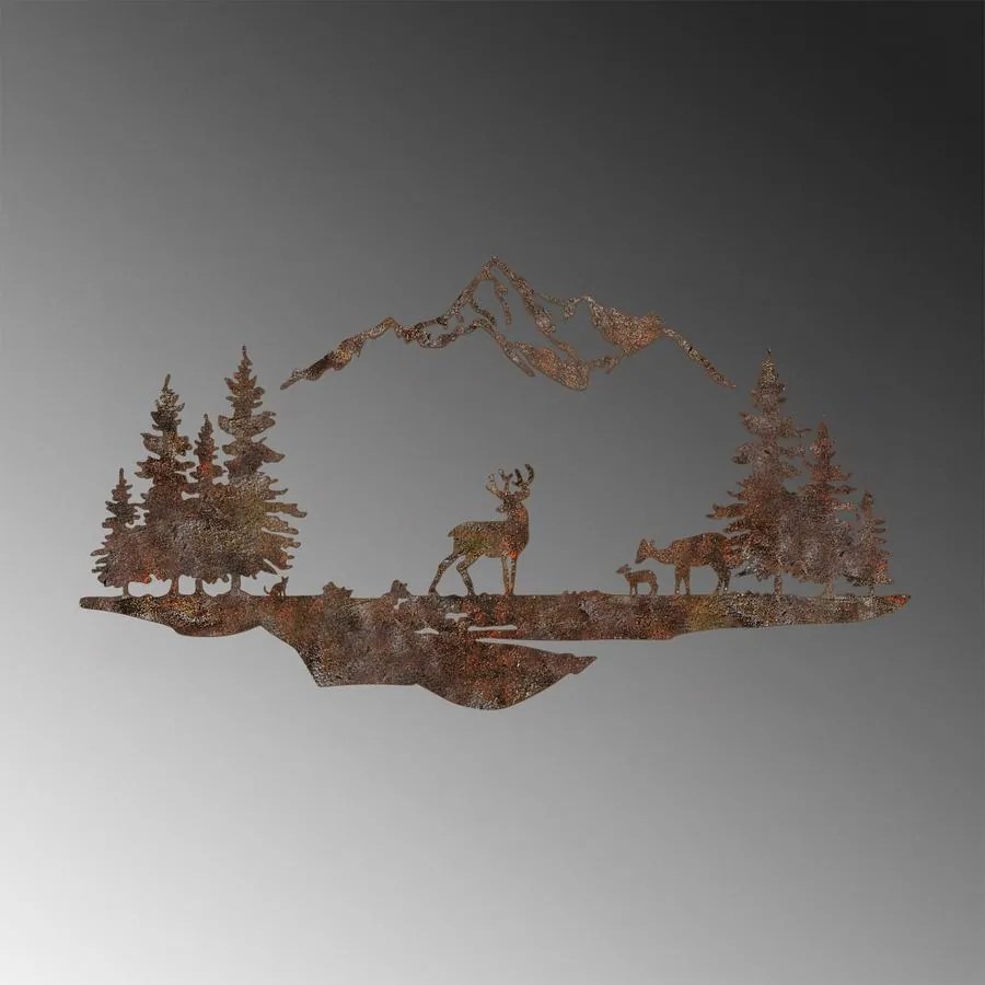 Fém fali dekoráció, Rusty Landscape 1