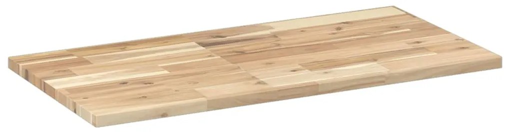 2 db kezeletlen tömör akácfa függőpolc 100 x 40 x 2 cm