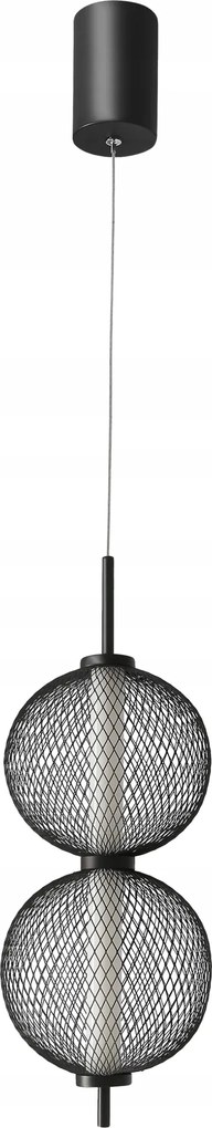 Led mennyezeti lámpa, dupla függesztett, fekete, 10W, 3000K, Puma Candellux