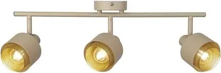 Rabalux beltéri karos spotlámpa e14 3x40w világosbarna fedora