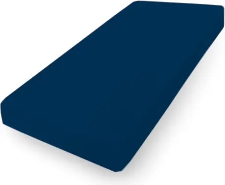 Prémium jersey lepedő gumival 180x190, 180x200x30, sötétkék_47, Matex