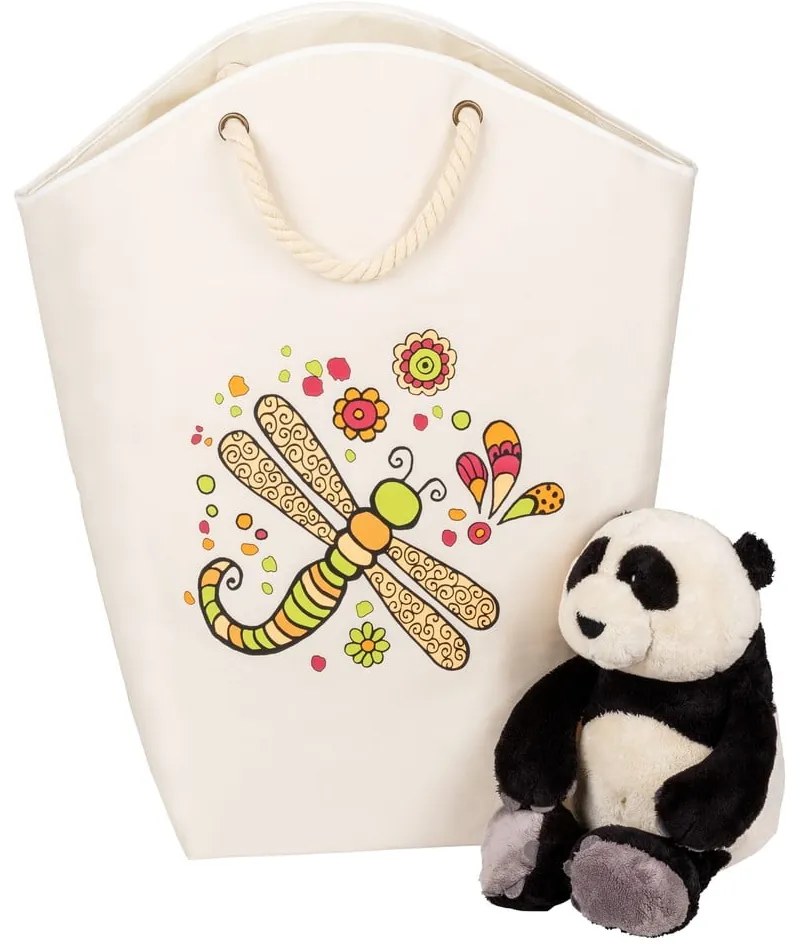 Textil szennyeskosár 58 l Rollin'Art Libelle – Wenko