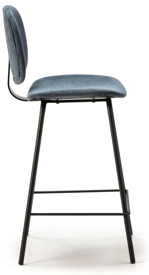 Kék bárszék szett 2 db-os (ülésmagasság 66 cm) Arus – Marckeric