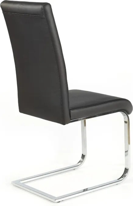 K85 Szánkótalpas szék Fekete