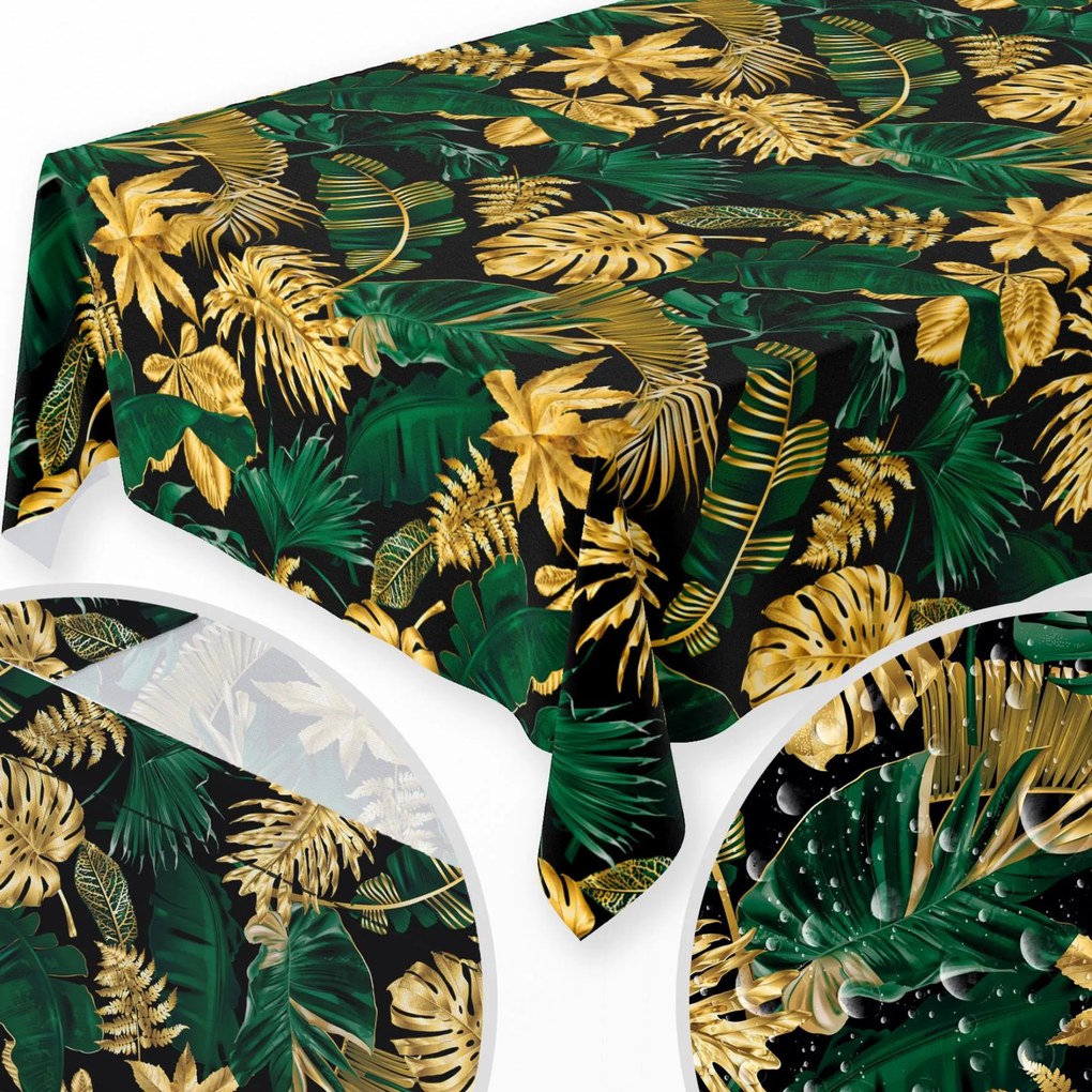 Abrosz Foltálló 140X300 Asztalra Sima Matt Vastag Monster Levelek 100