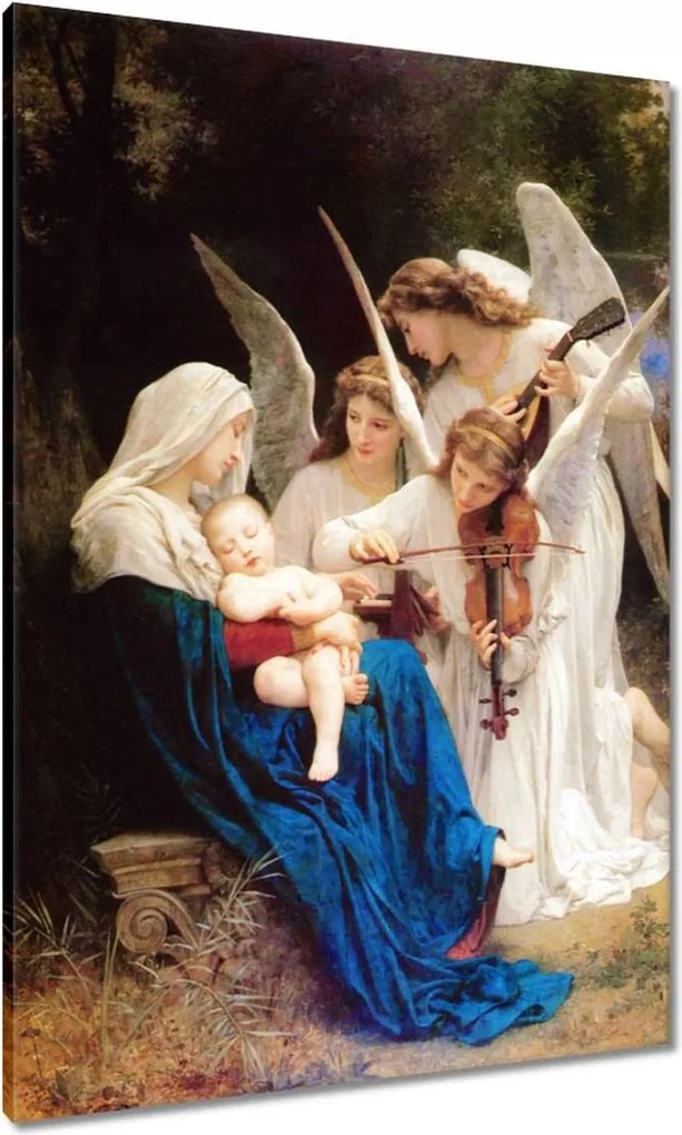 Festmények 70x100 Bouguereau Song of Angels