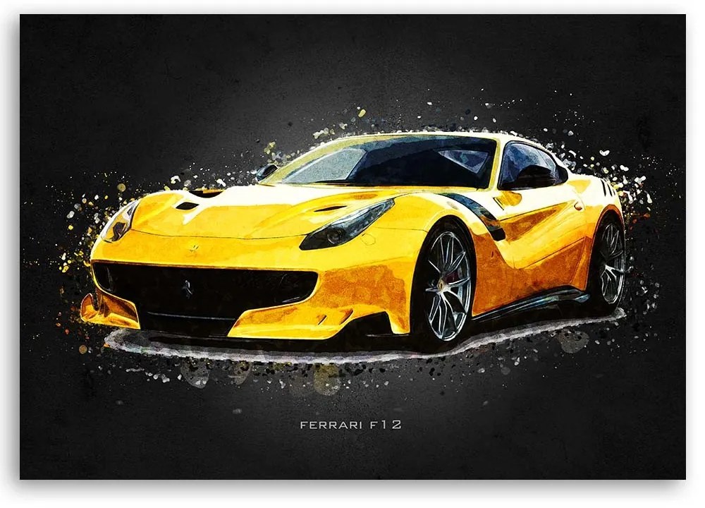 Gario Vászonkép Ferrari F12 - Gab Fernando Méret: 100 x 70 cm