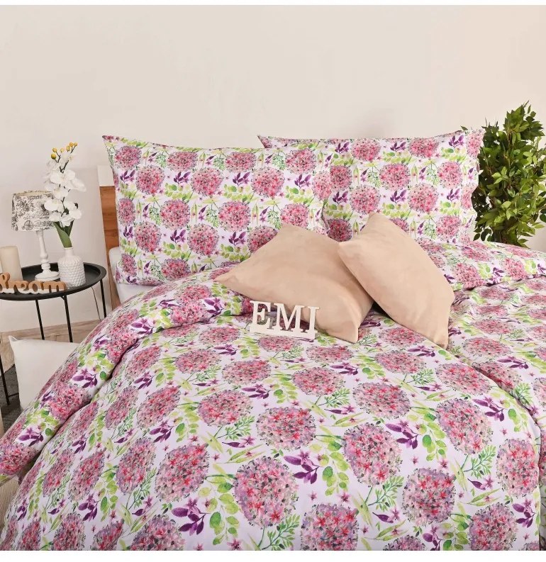 EMI Cindy pamut ágyneműhuzat, A standard egyszemélyes ágy szett tartalma: 1x 140x200 + 1x 70x90