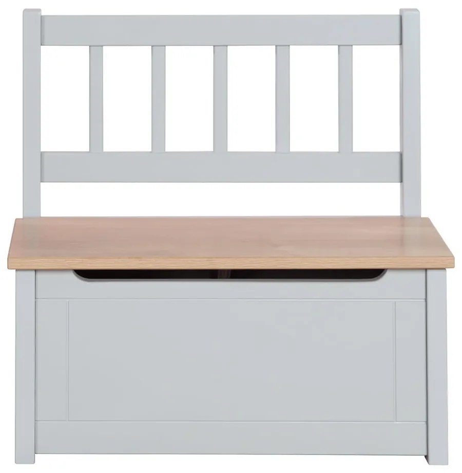 Szürkésbarna gyerek pad Woody – Roba