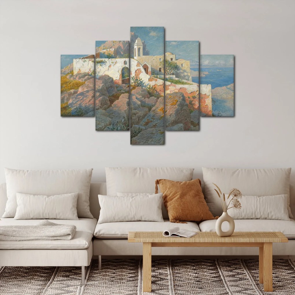 Kép - William Stanley Haseltine, Santa Maria a Cetrella, Anacapri, reprodukciók (150x105 cm)