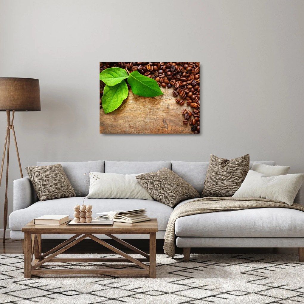 Kép - Kávé (üvegen) (70x50 cm)
