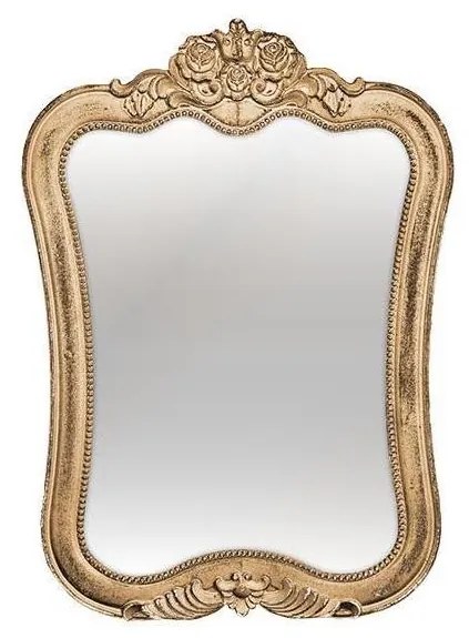 Fali tükör 49x69 cm arany