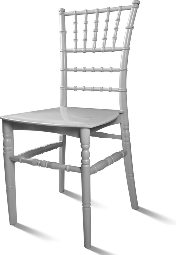 Chiavari szék - Tiffany modell, rakásolható szék törtfehér színben