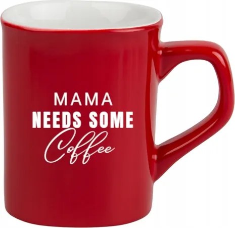 Kerámia bögre 250 ml gravírozás Ajándék Anyának Anya needs coffee