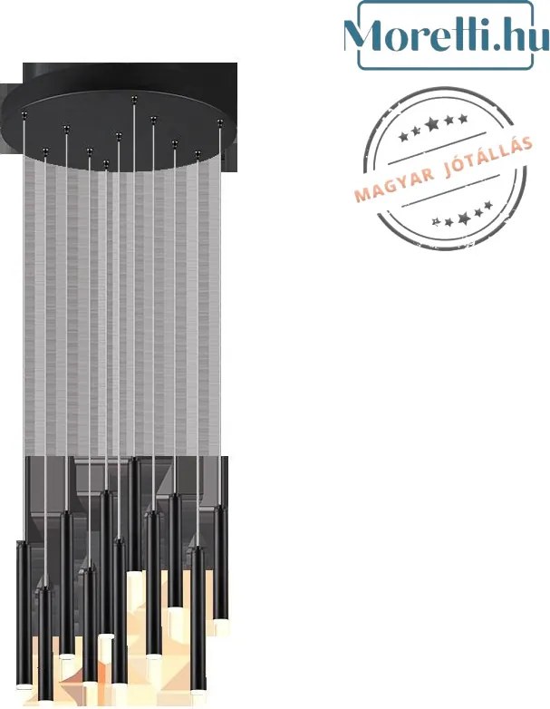 TRIO 321691132 TUBULAR Hengeres Függesztett Lámpa LED IP20