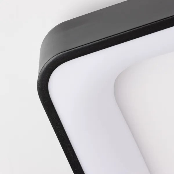 Brilagi - FALCON II LED dimmelhető mennyezeti lámpatest LED/125W/230V 60x60 cm fekete +távirányító