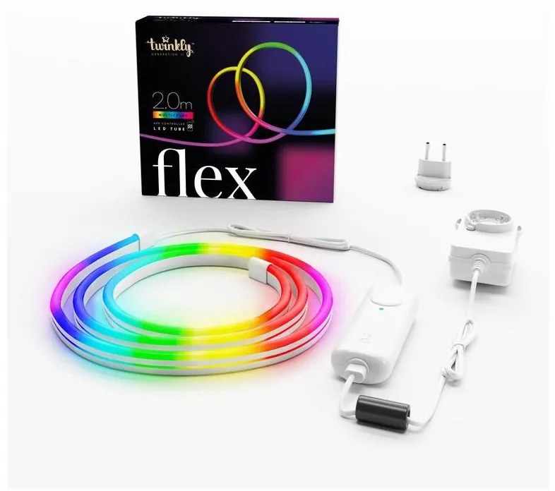 Twinkly Twinkly TWFL200STW-WEU - LED RGB Dimmelhető szalag FLEX 200xLED 2 m Wi-Fi TW0031