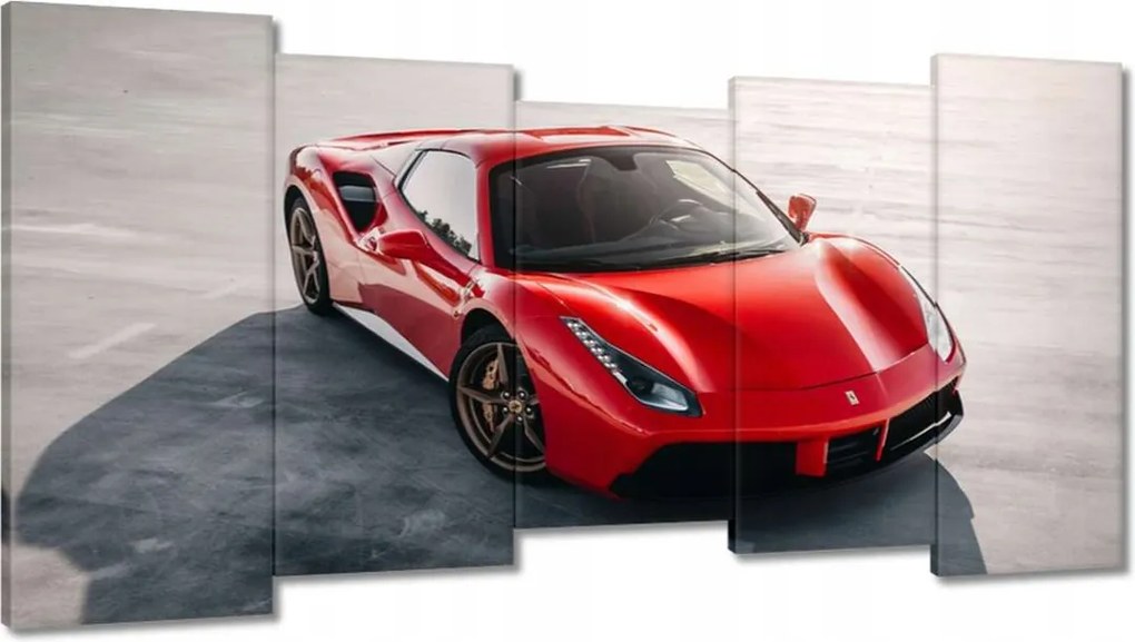 Vászonkép 150x80 Piros Ferrari lövedék