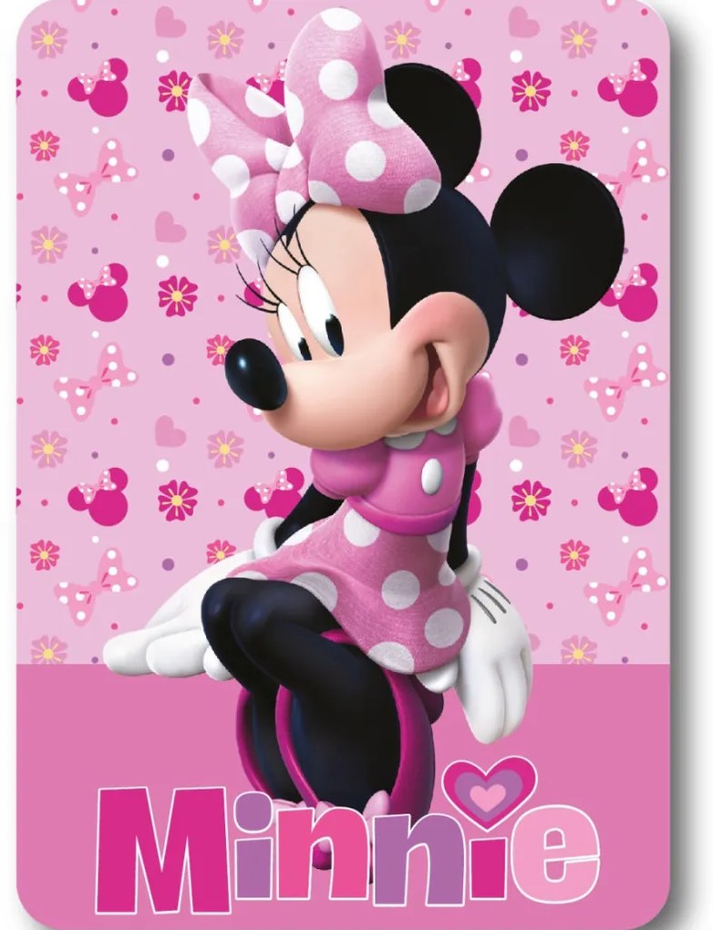 Disney Minnie Lovely Charm polár takaró 100x140cm