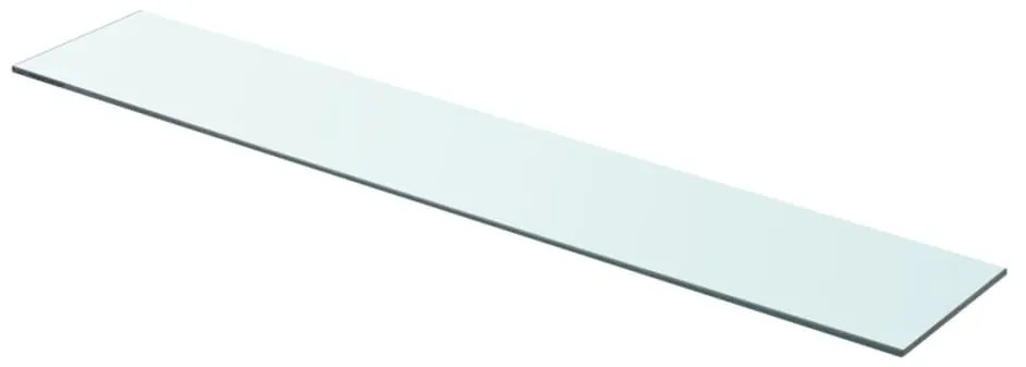 90x15 cm átlátszó panel üvegpolc