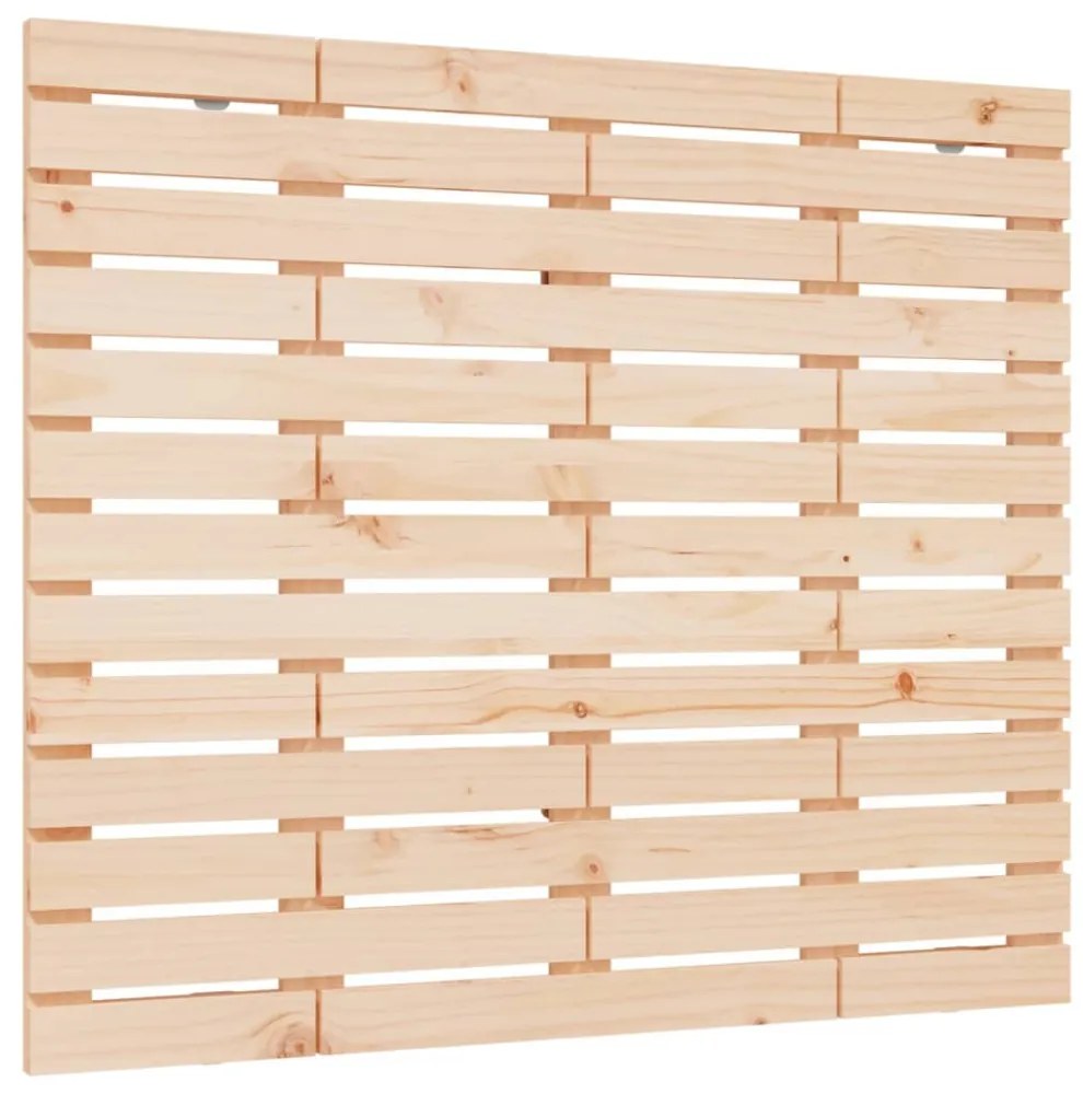 tömör fenyőfa fali fejtámla 96 x 3 x 91,5 cm