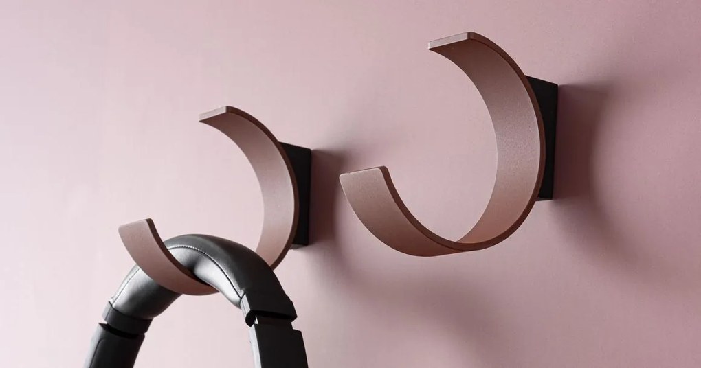 Fogas Viefe BIRDD fém, matt fekete + vörös vulkán EI