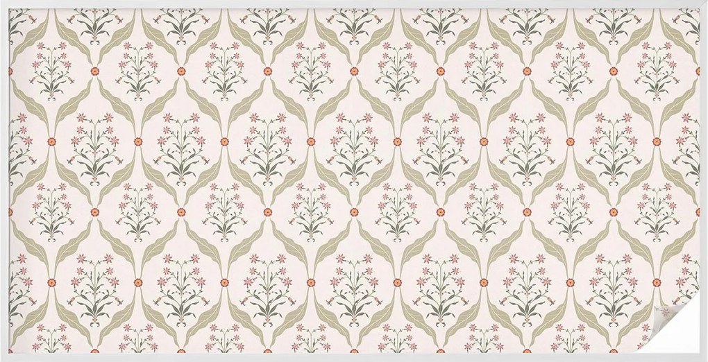 Ablakfólia öntapadós Adatvédelem Virágmintás 200x100 cm