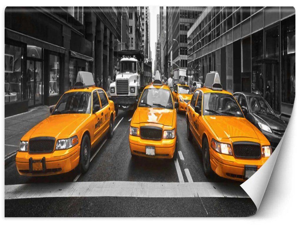 Gario Fotótapéta Modern New York taxi Anyag: Vlies, Méret: 200 x 140 cm