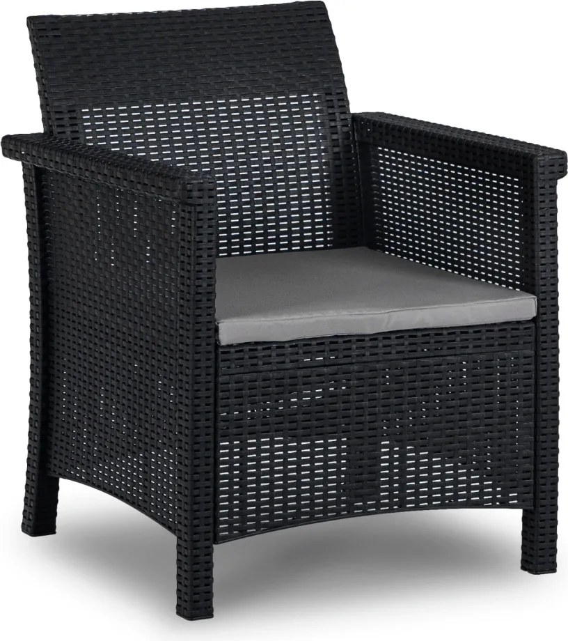 SAVIO kerti bútor szett fekete