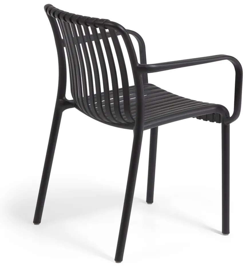 Isabellini fekete kerti szék - Kave Home