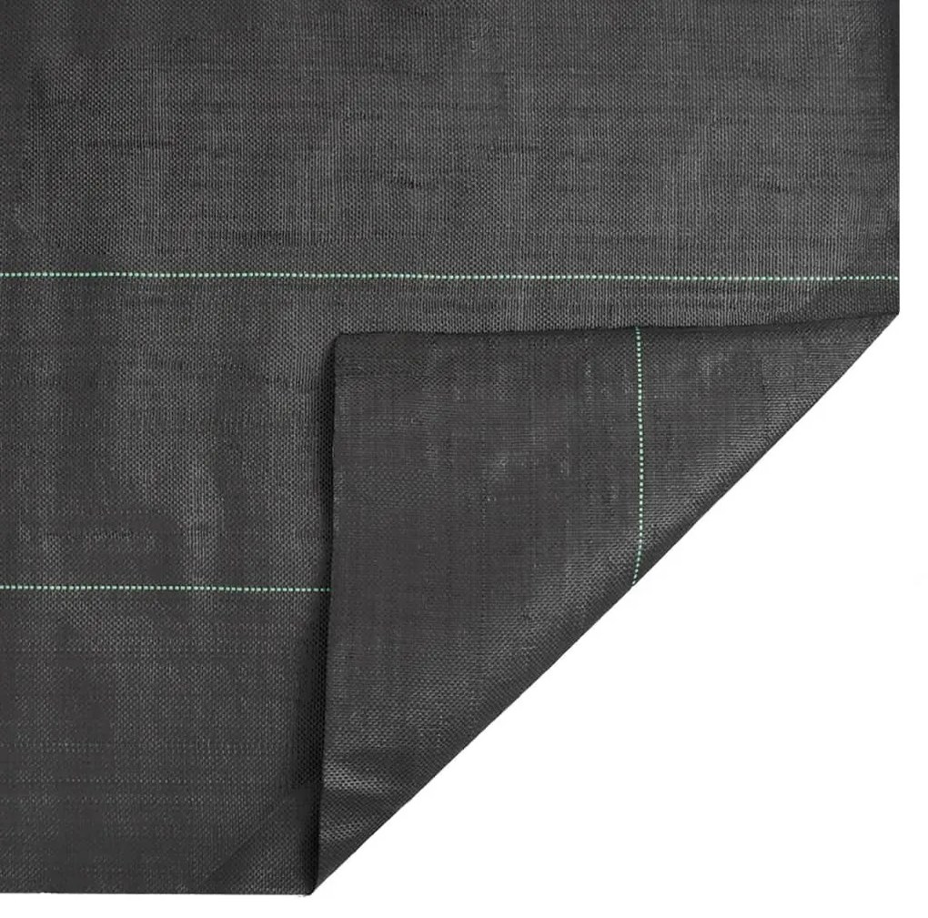 fekete PP talajtakaró membrán 0,5x25 m