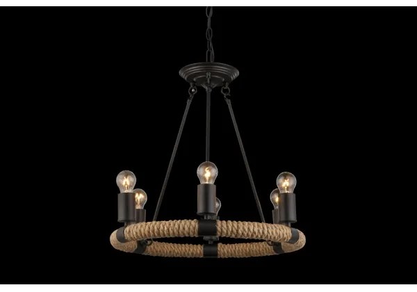 GLOBO 69029-6 - Csillár láncon ULLEU 6xE27/40W/230V