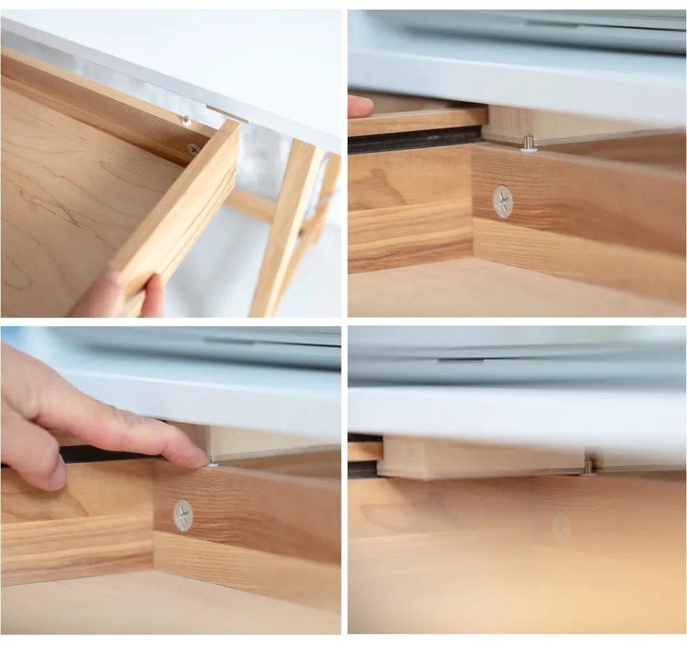 Íróasztal 85x135 cm Luka – Ragaba