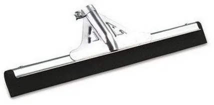 Gumibetétes padlólehúzó, vízösszehúzó, fém, fekete 45cm széles