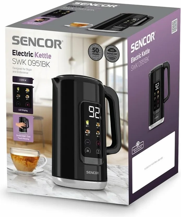 Sencor SWK 0951BK gyorsforraló, fekete