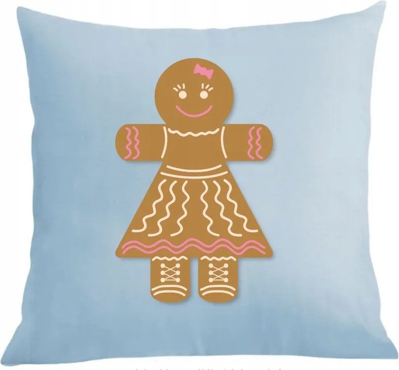 Párna+párnahuzat Karácsonyi mézeskalács