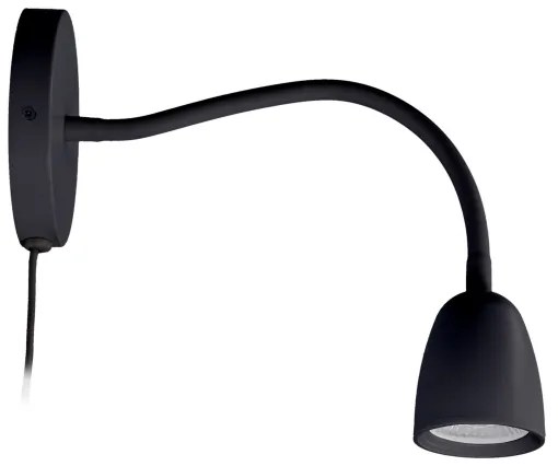 Brilagi - LED Dimmelhető fali kislámpa LED/4W/230V fekete