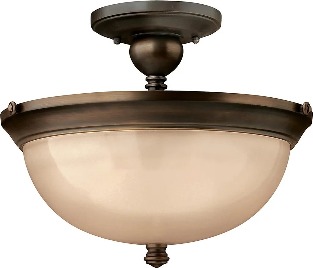 Hinkley klasszikus mennyezeti lámpa mayflower borostyán antik bronz elshk-mayflower-sf